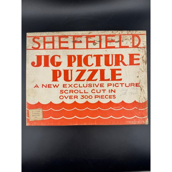 Vintage Sheffield Jig Puzzle - The Old Meadow - Picture 1 of 7